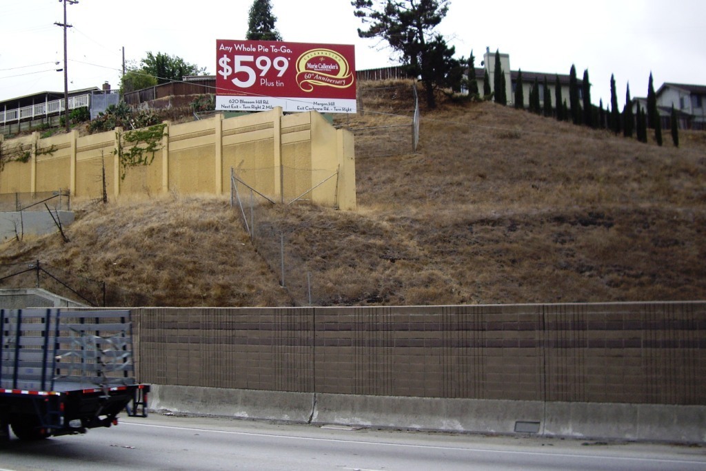 Bayshore Fwy 1 mi S/Capitol Expwy San Jose W/L N/F-Illuminated - 6190N