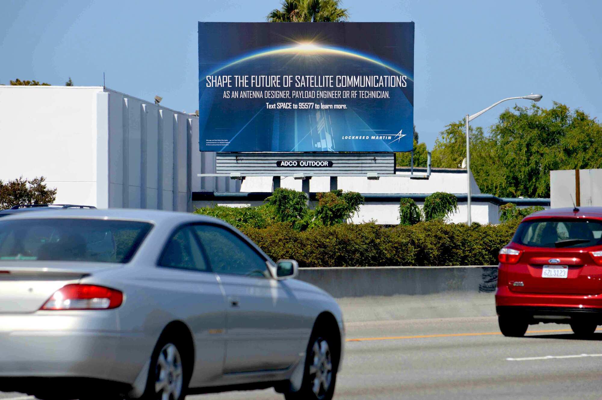 Bayshore Fwy N/San Jose Intl Airport Santa Clara W/L-Illuminated - 6196N