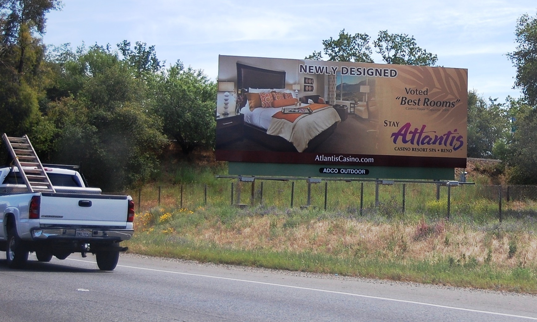 I-80 5 mi E/Roseville Loomis S/L W/F-Illuminated - 15012W