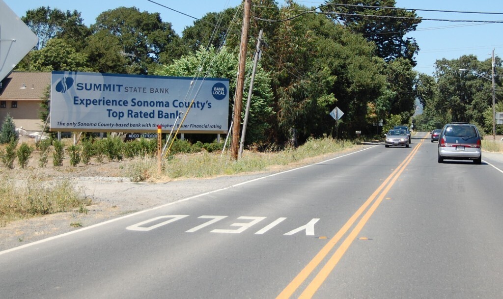 Hwy 12 2mi S/Sonoma Sonoma W/L S/F-Scotchlite - 10019S