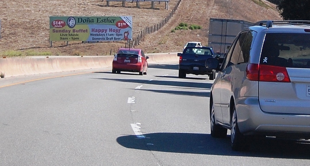 Hwy 101 1mi S/Hwy 156E 11mi S/Gilroy W/L S/F-Scotchlite - 5020S