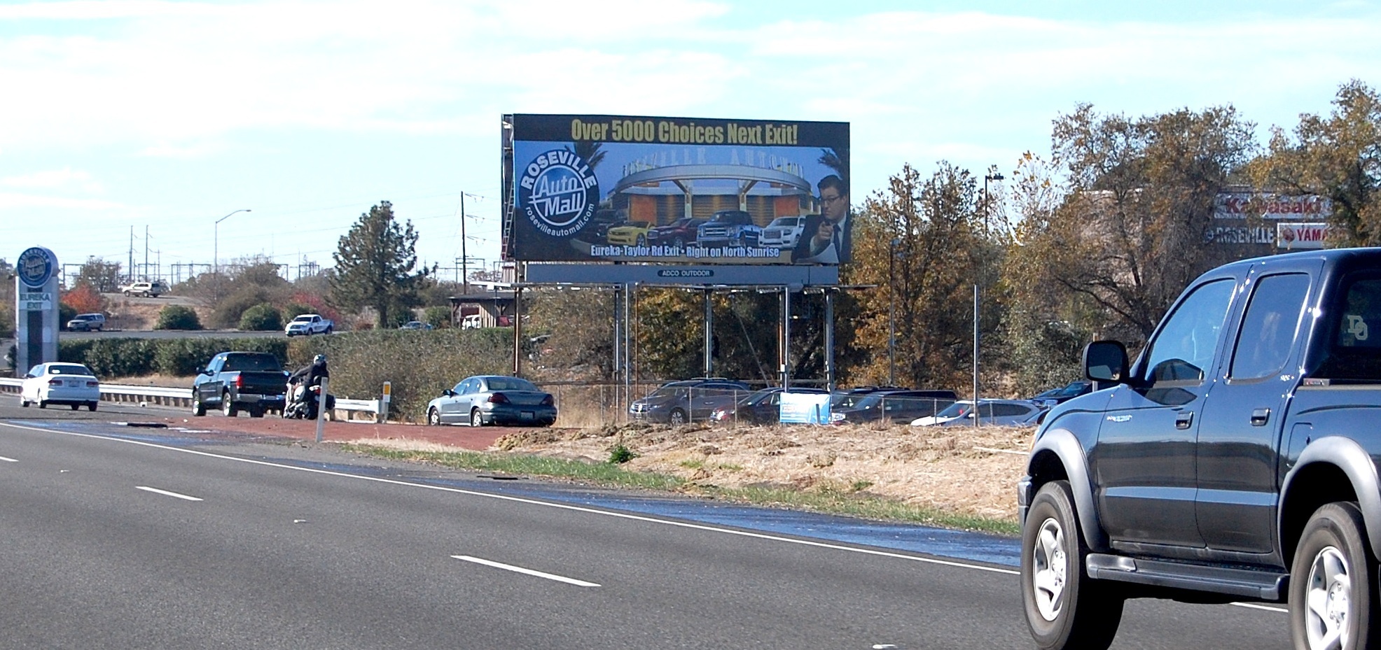 I-80 W/Hwy 65 Roseville S/L-Illuminated - 15016E