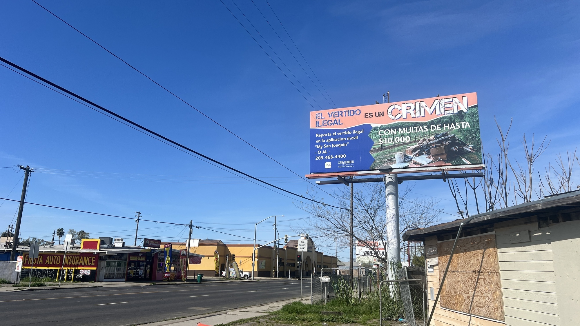 Main St W/Hwy 99 Stockton N/L-Illuminated - 11011W