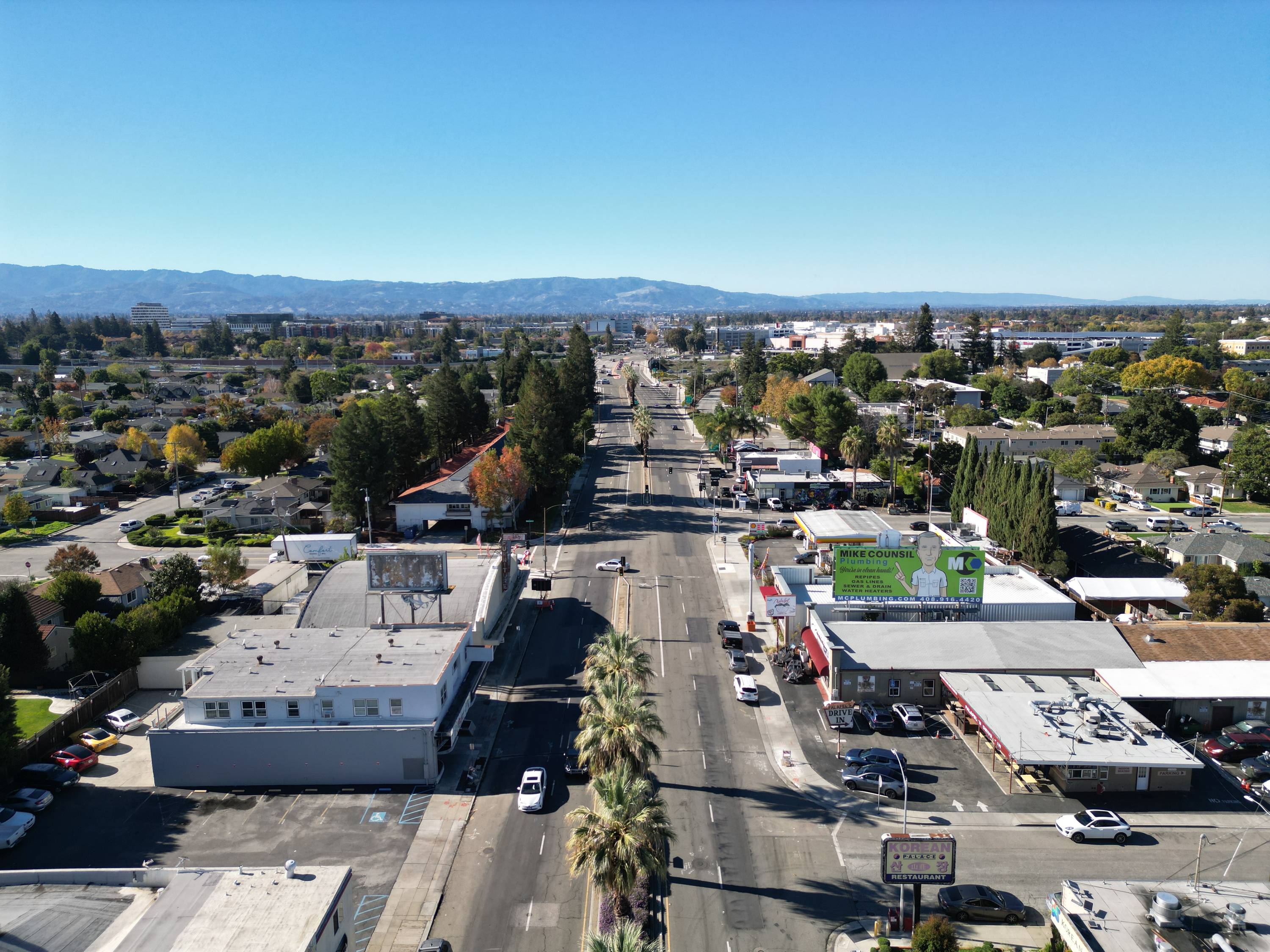 Stevens Creek E/I-880 San Jose N/L W/F-Scotchlite - 6183W