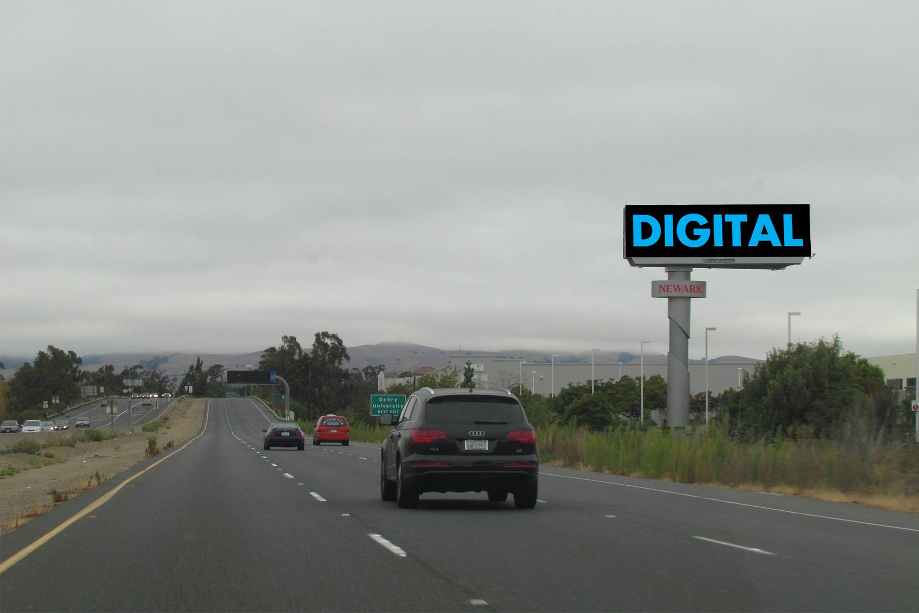 Dumbarton Bridge (Hwy 84) SS 1 Mile E/O Toll Plaza